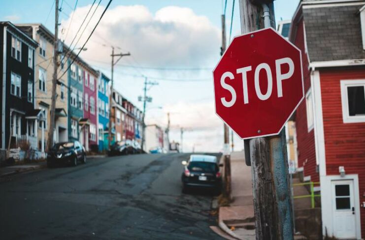 stop sign germany. meaning of stop sign