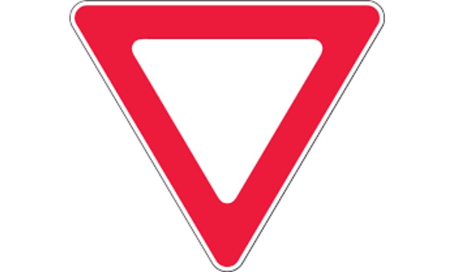 Yield or Give Way Sign